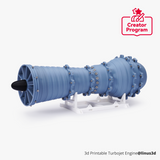 3d Printable Turbojet Engine