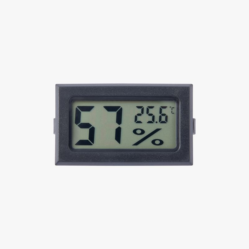 Rectangular Embedded Electronic Digital Thermometer Hygrometer