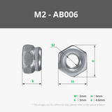 Self Locking Hex Nut