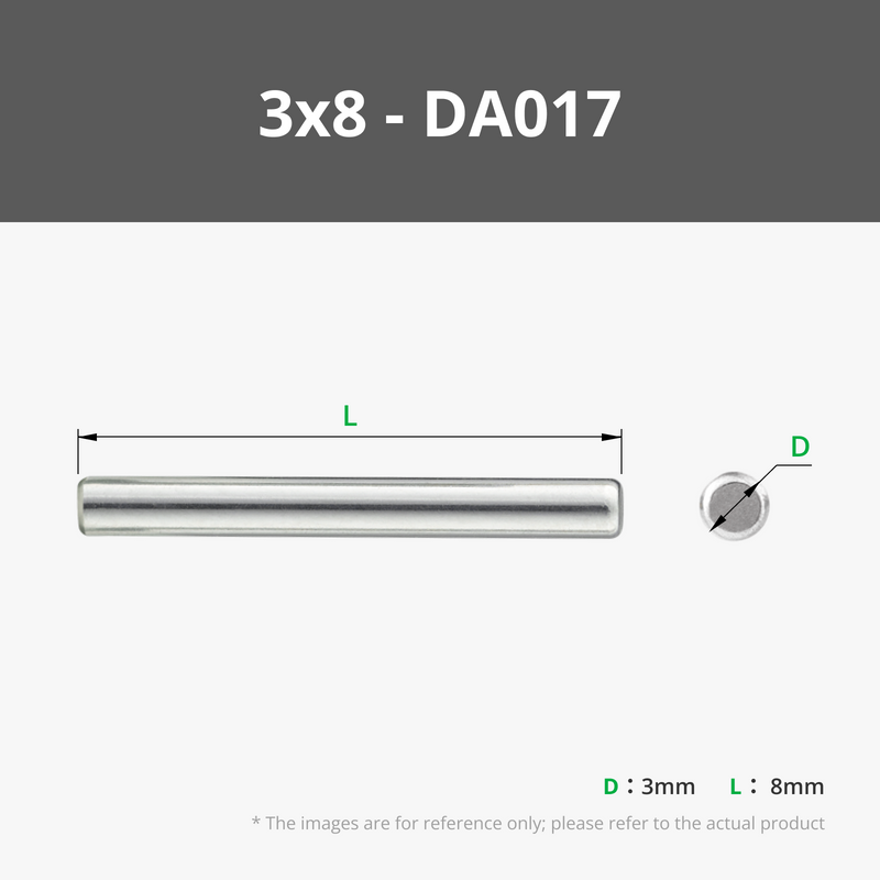 D3 Stainless Steel Dowel Pin