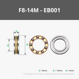 Miniature Plane Thrust Ball Bearings