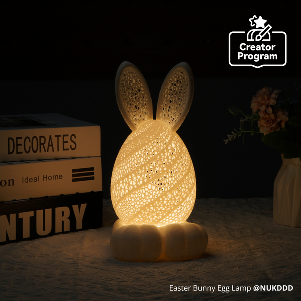 Easter Bunny Egg Lamp for LED Lamp Kit