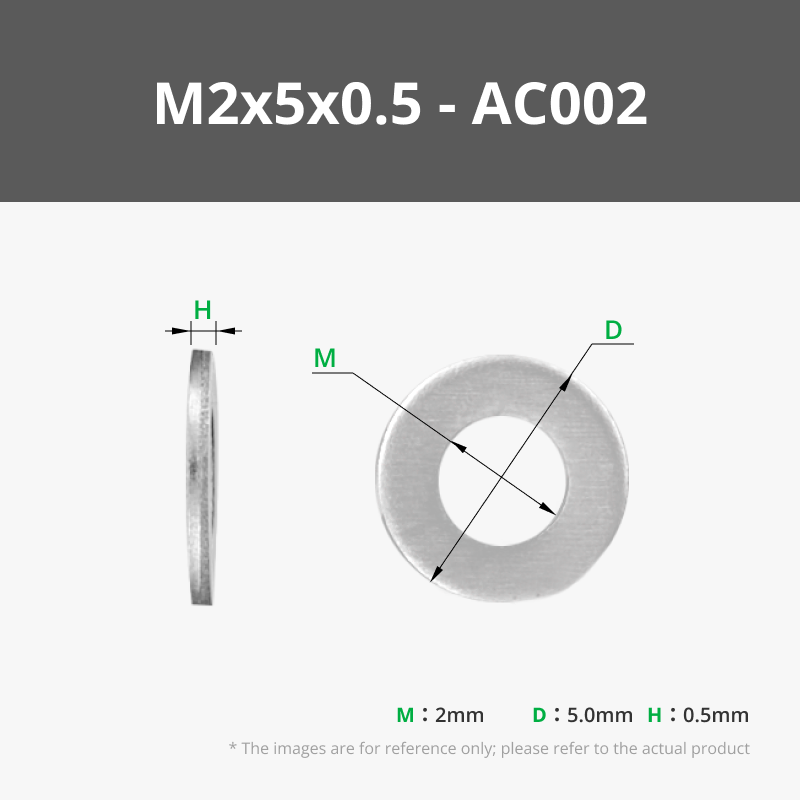 M2-M3 Flat Washer