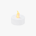 LED Flame Tea Light Candle Set Warm Yellow